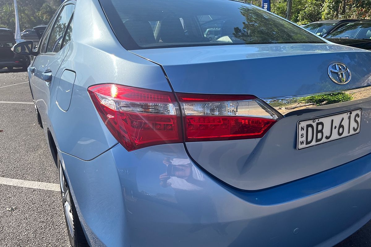 2015 Toyota Corolla Ascent ZRE172R