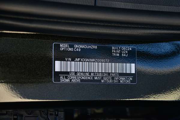 2024 Mitsubishi Outlander PHEV Exceed Tourer ZM