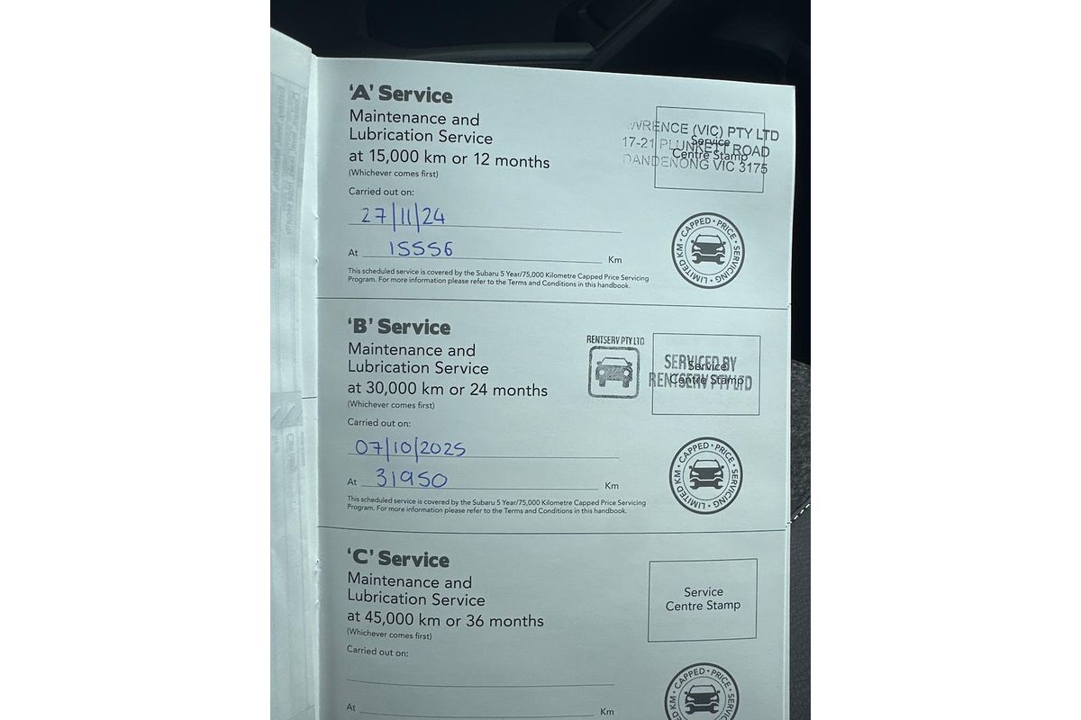 2024 Subaru Crosstrek 2.0L G6X