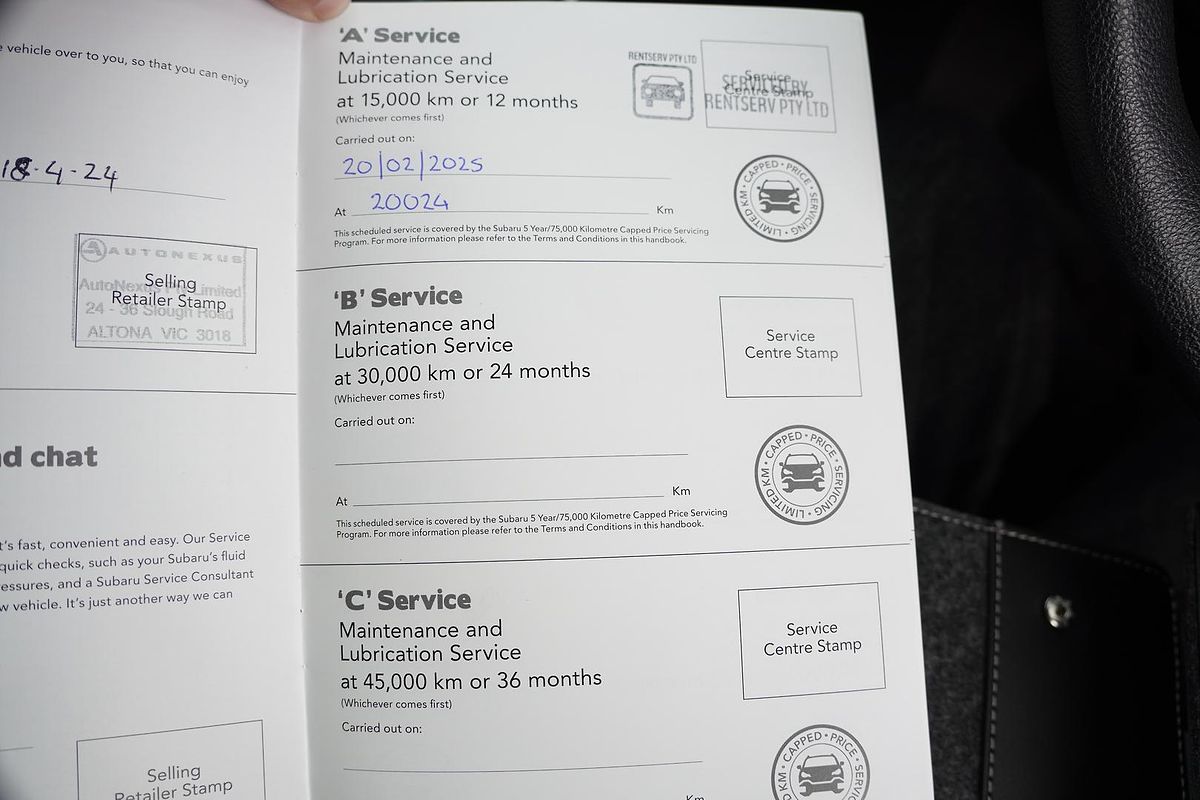 2024 Subaru Crosstrek 2.0L G6X