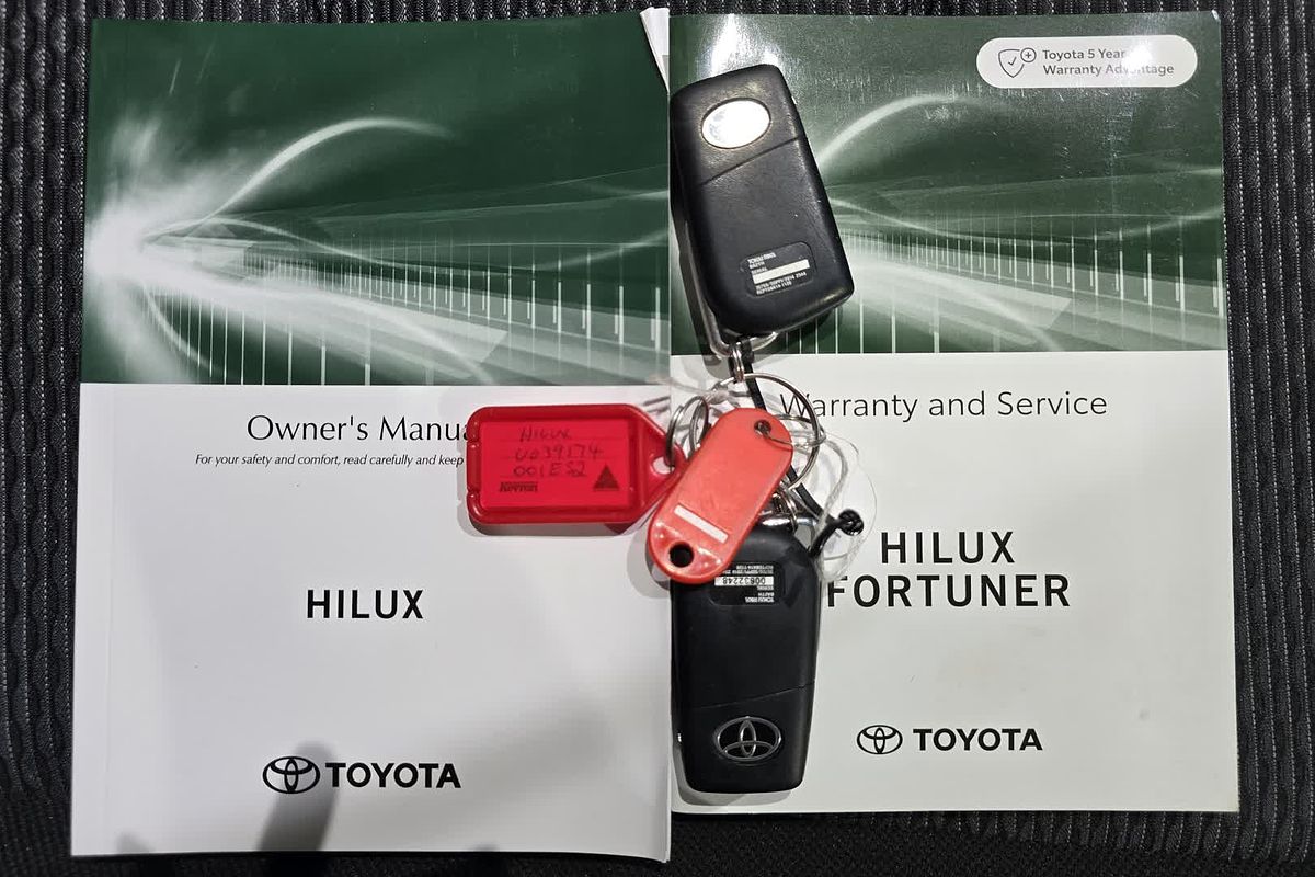 2022 Toyota Hilux Workmate TGN121R Rear Wheel Drive