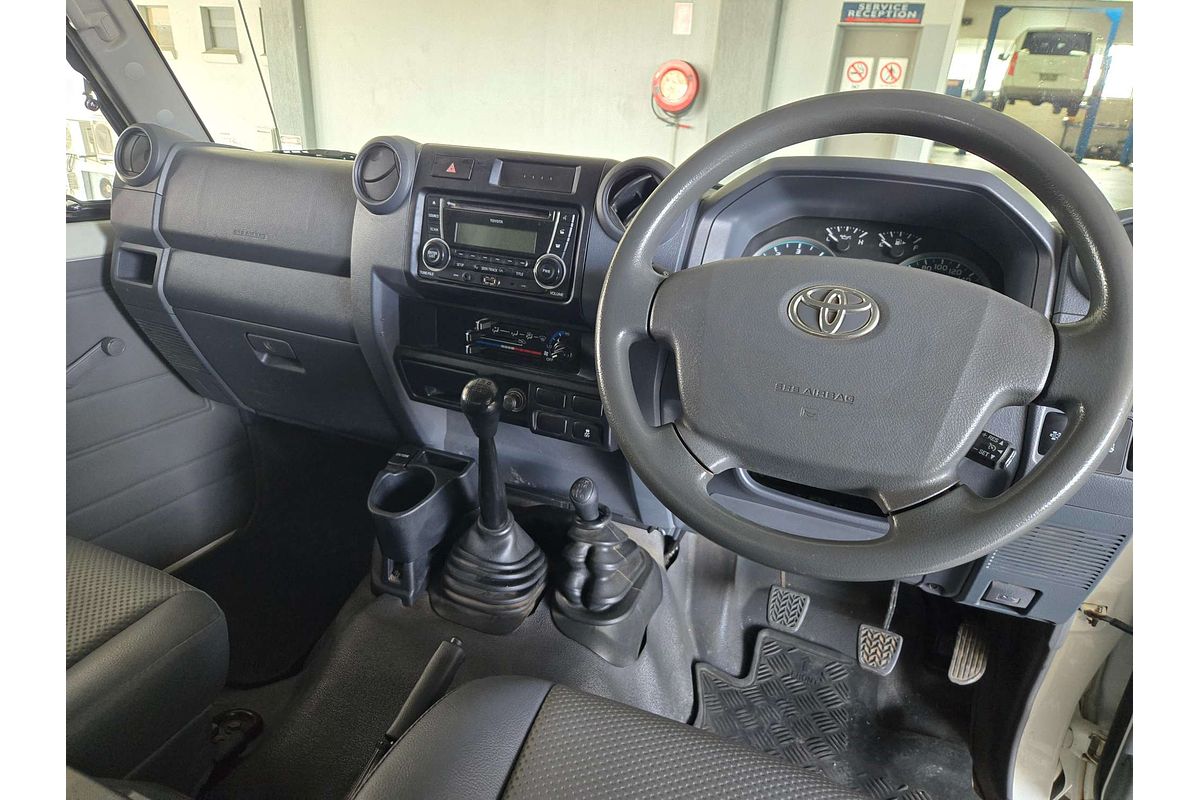LANDCRUISER VDJ79R MY18 WORKMATE (4x4) 4.5L DTV8 DIESEL TURBO F/INJ 5 SP MANUAL C/CHAS