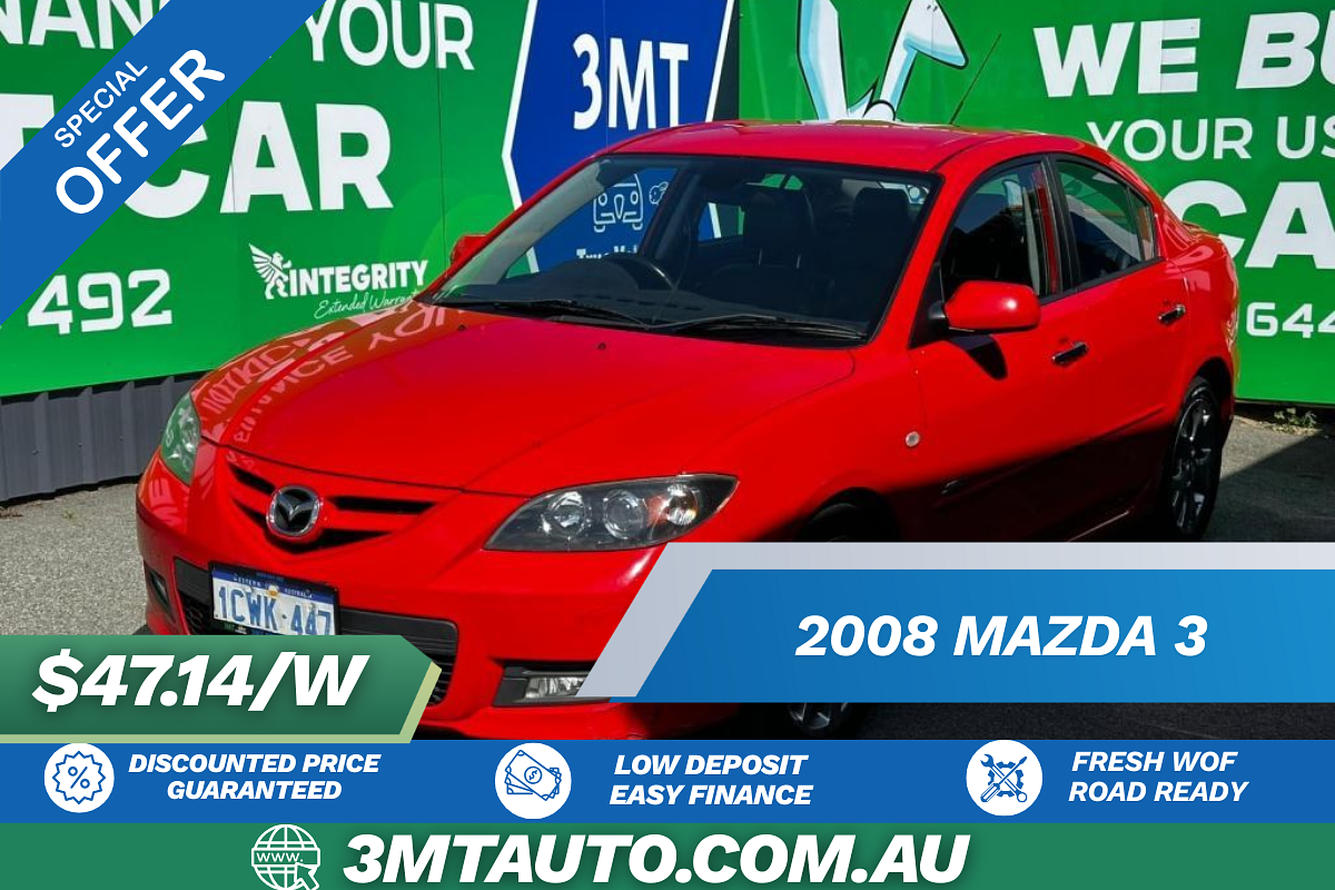2008 Mazda 3 SP23 BK Series 2