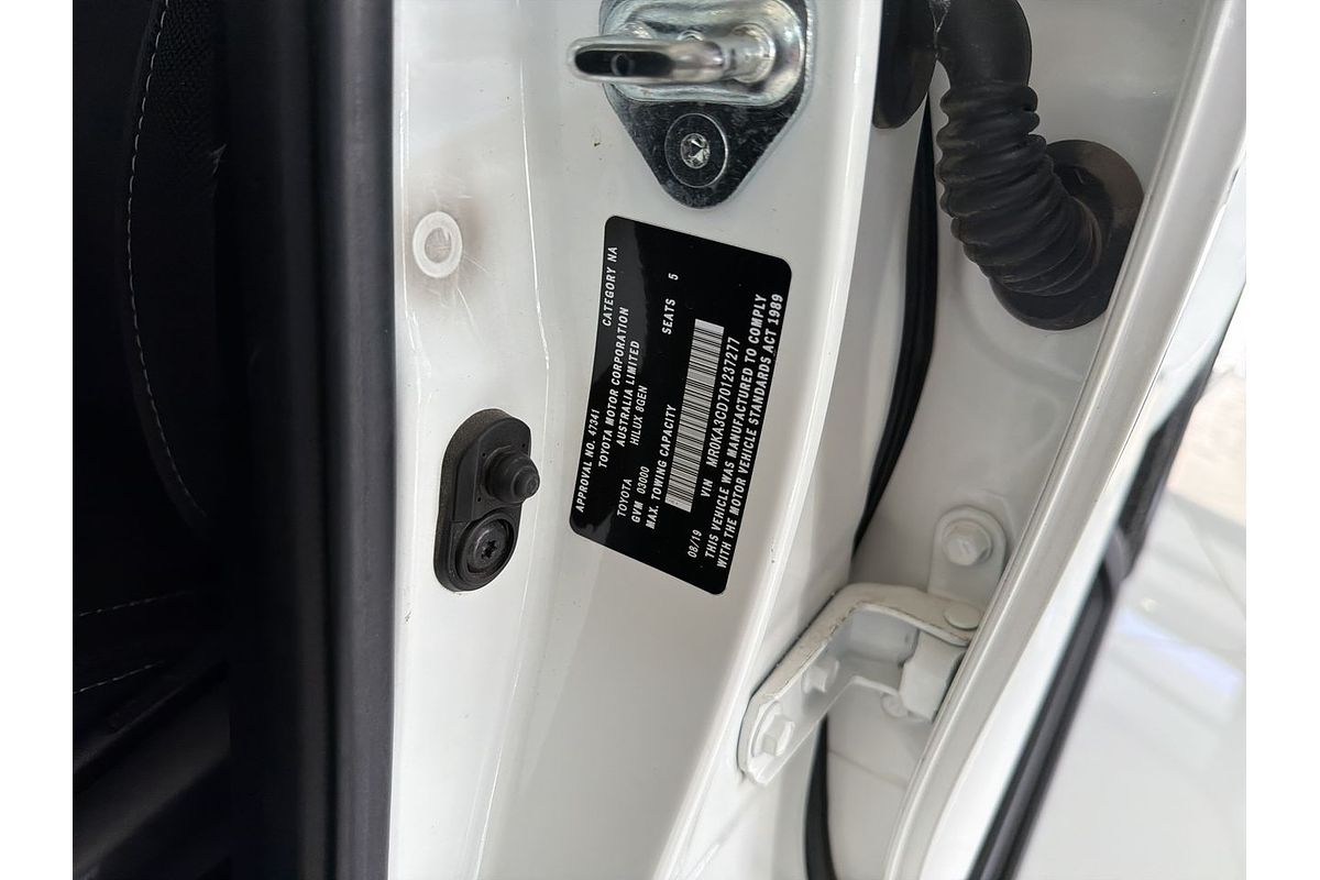 2019 Toyota Hilux SR GUN126R 4X4