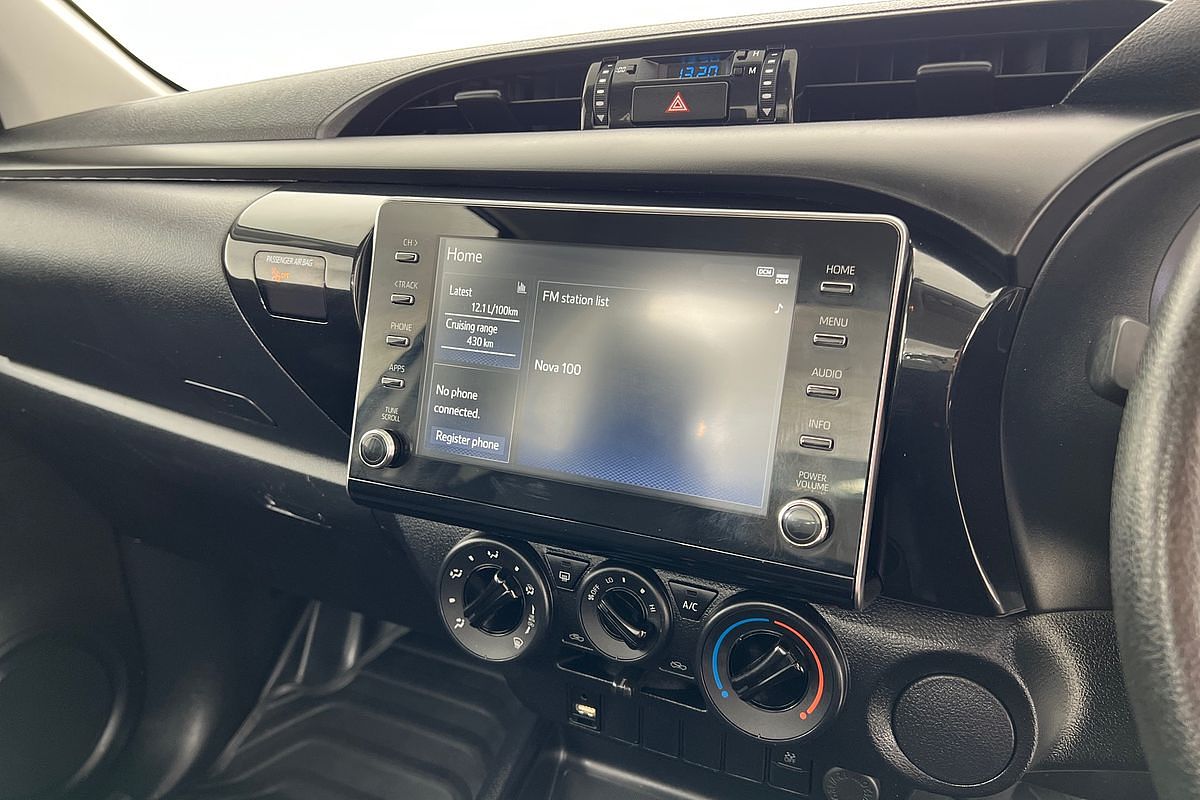 2022 Toyota Hilux Workmate TGN121R Rear Wheel Drive