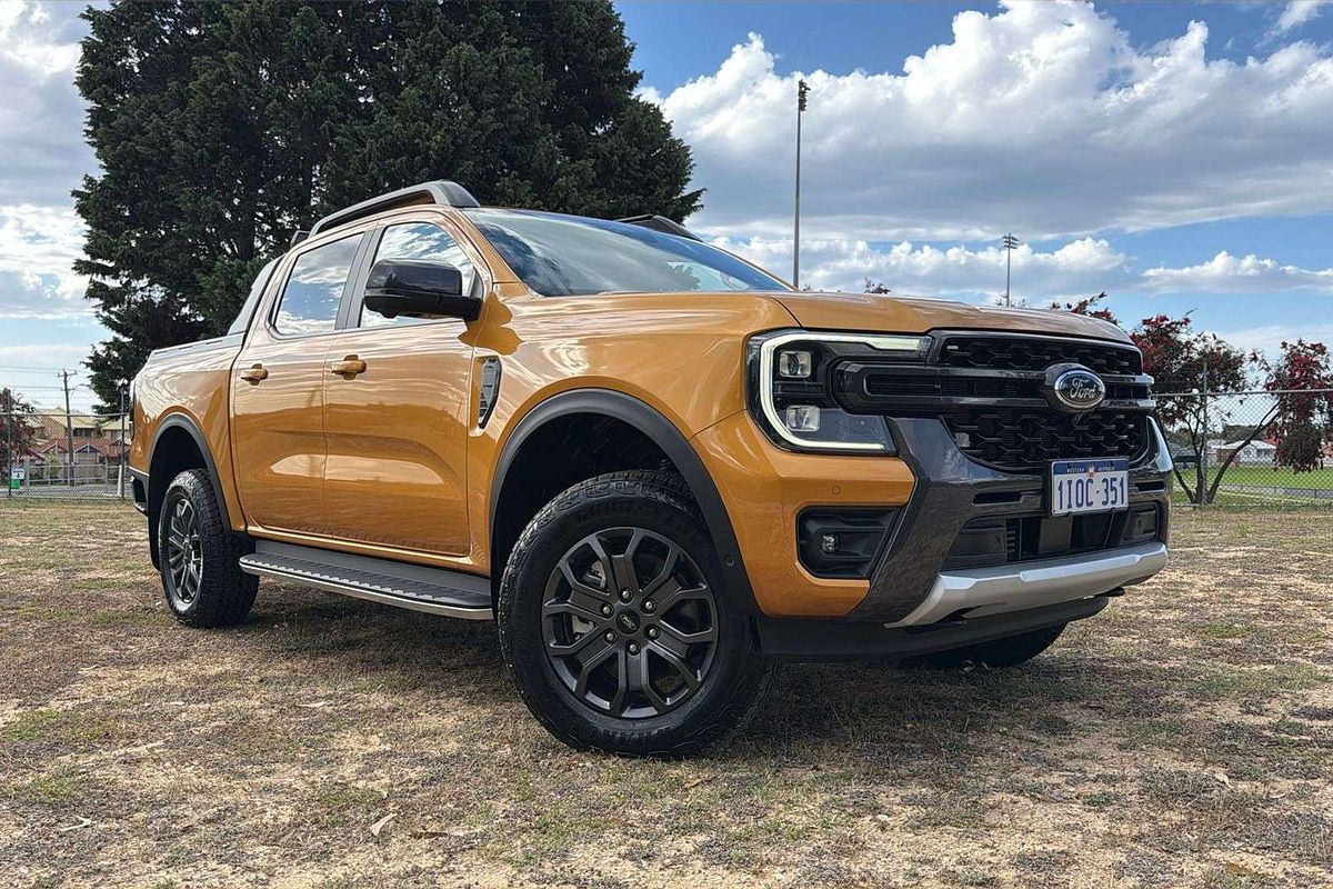 SOLD 2024 Ford Ranger Wildtrak in YELLOW | Used Ute | Stock #72845 ...