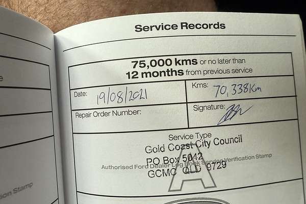 2016 Ford Ranger XL Hi-Rider PX MkII Rear Wheel Drive 2.2L