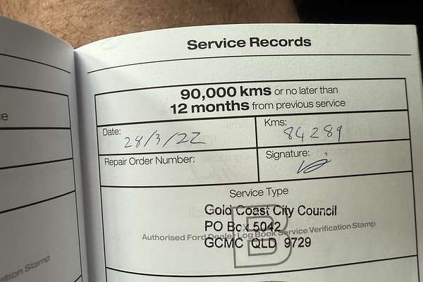 2016 Ford Ranger XL Hi-Rider PX MkII Rear Wheel Drive 2.2L