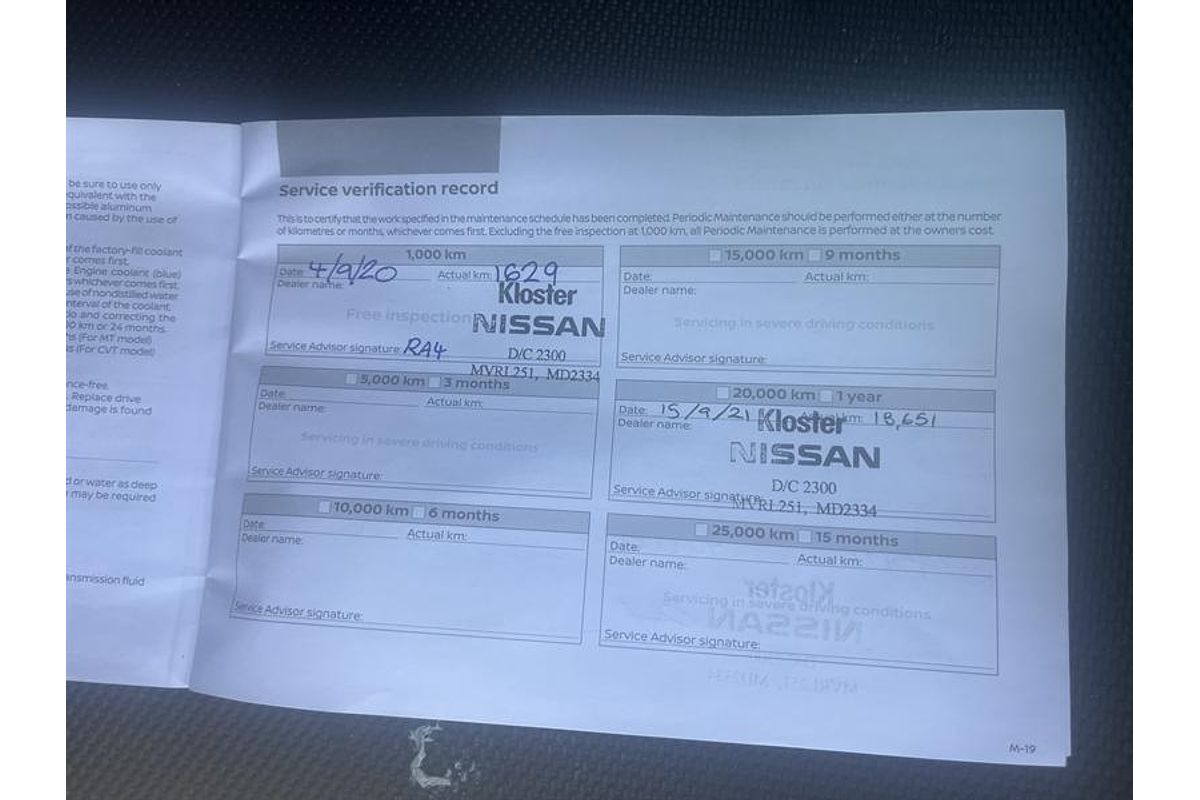 2020 Nissan Navara RX D23 Series 4 Rear Wheel Drive