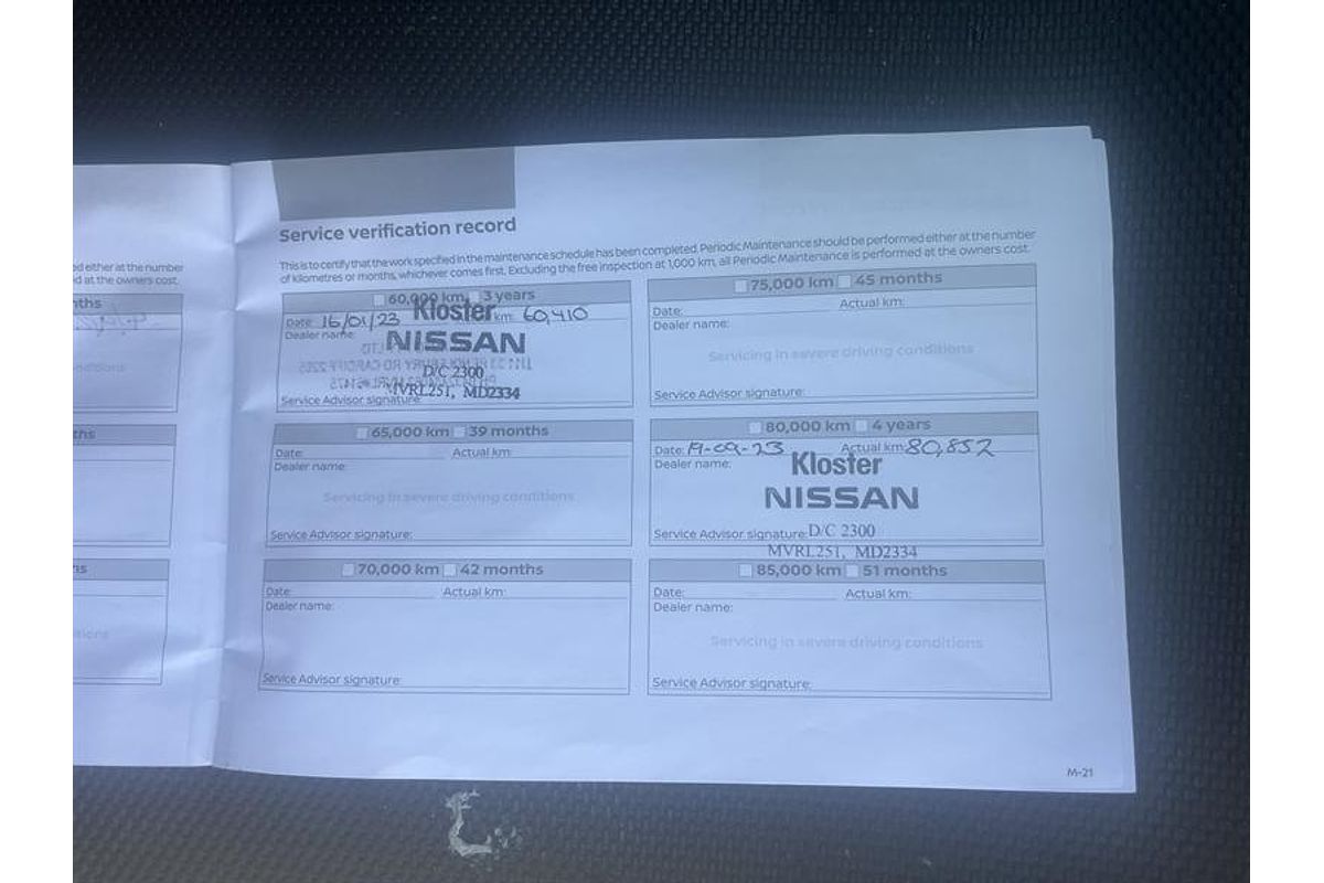 2020 Nissan Navara RX D23 Series 4 Rear Wheel Drive