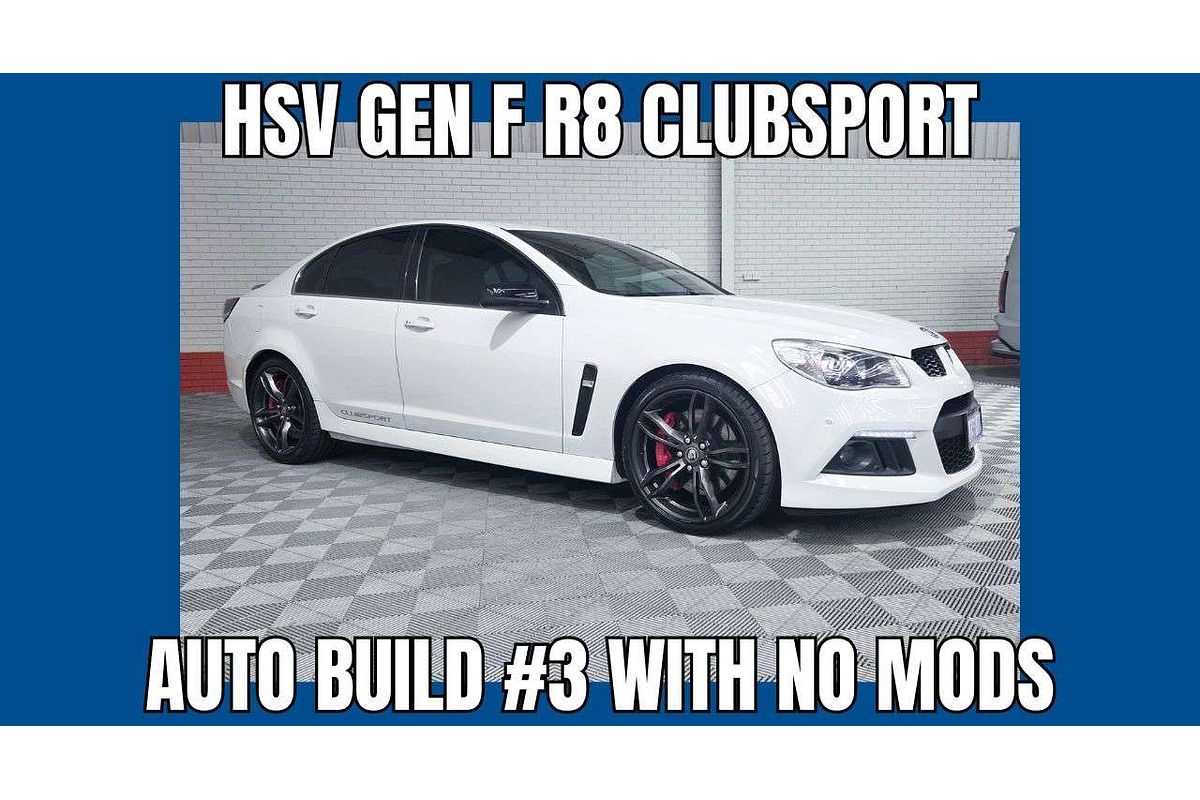 2013 Holden Special Vehicles Clubsport R8 GEN-F