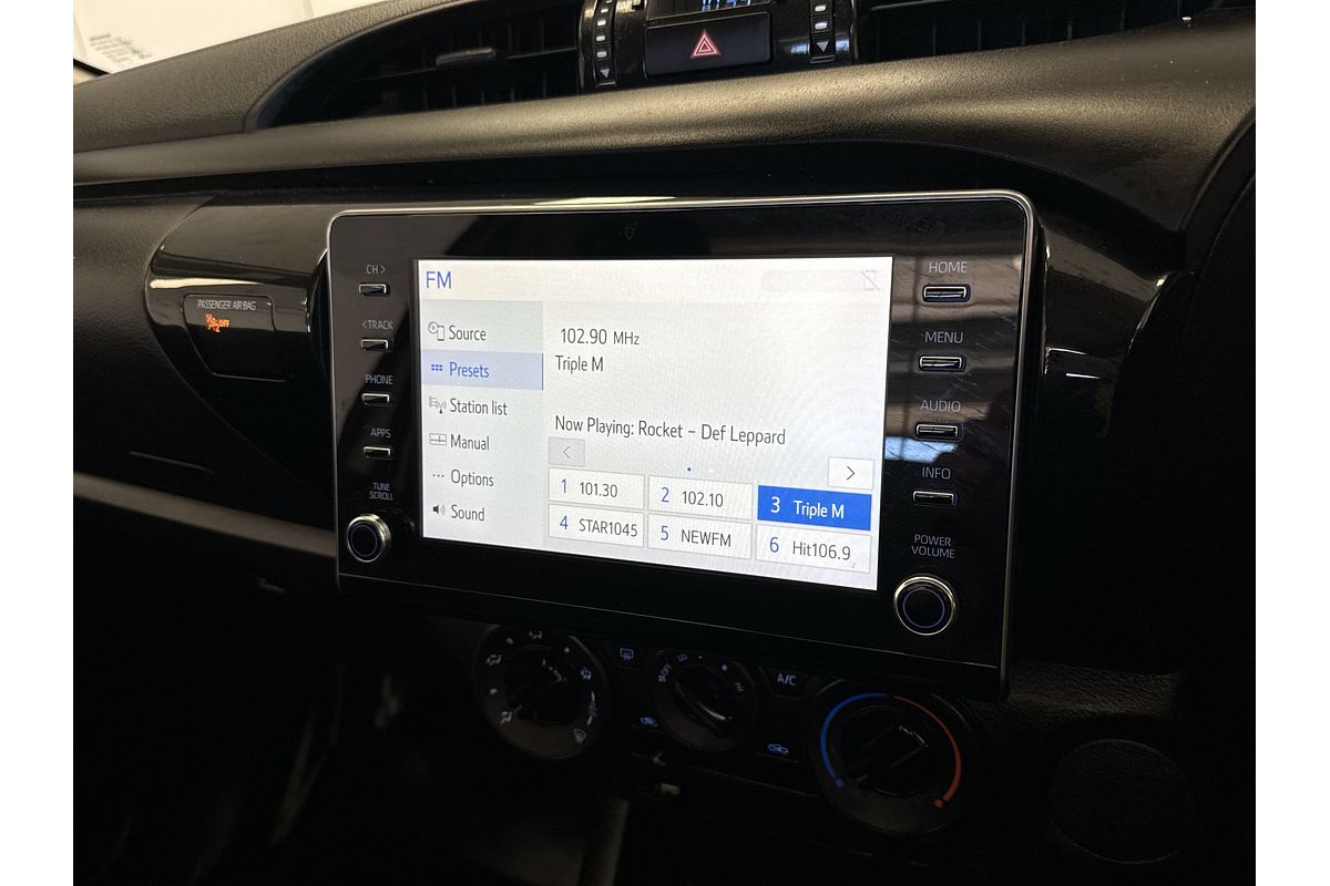 2020 Toyota Hilux Workmate TGN121R Rear Wheel Drive