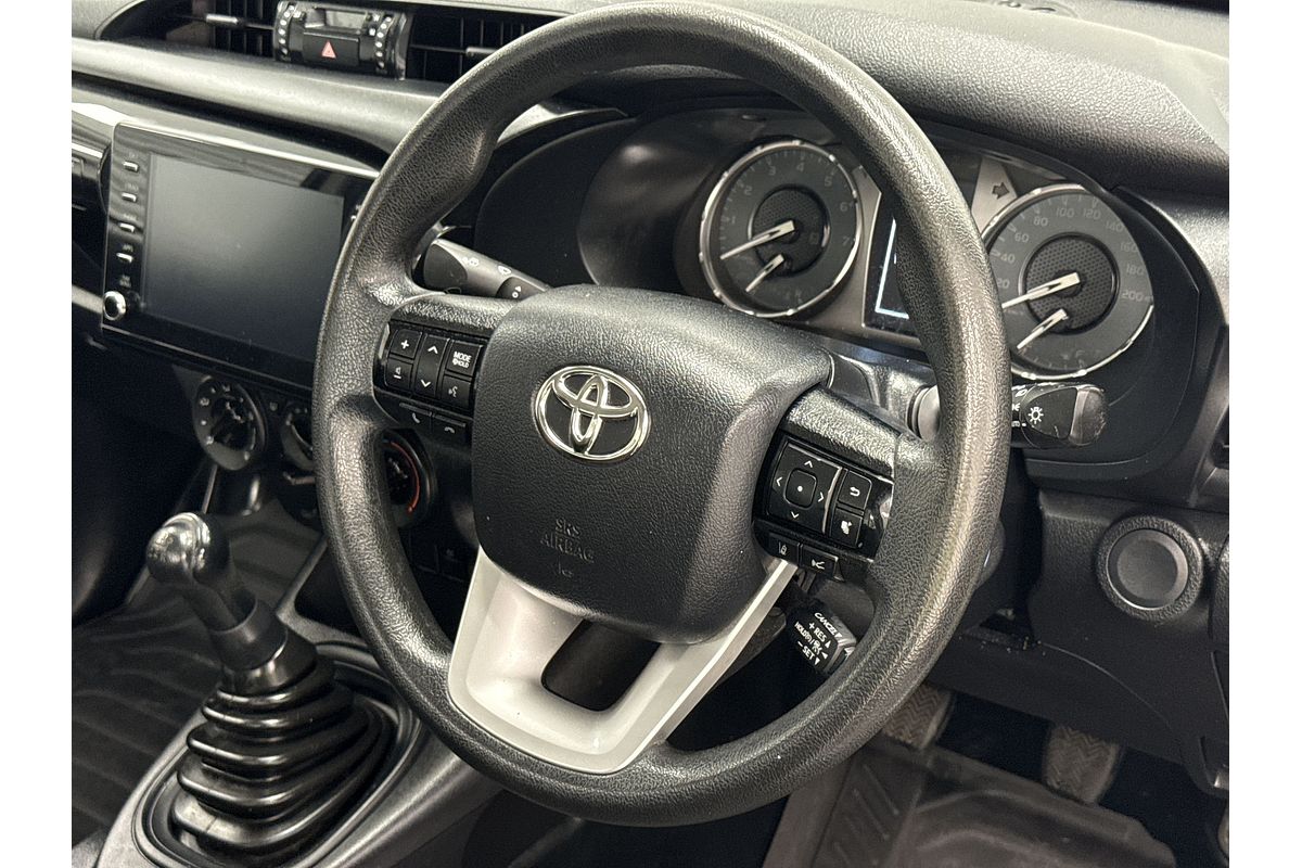 2020 Toyota Hilux Workmate TGN121R Rear Wheel Drive