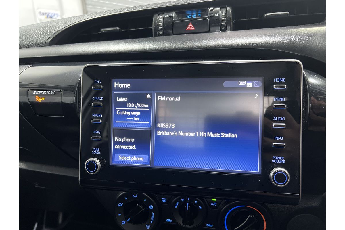 2022 Toyota Hilux Workmate TGN121R Rear Wheel Drive