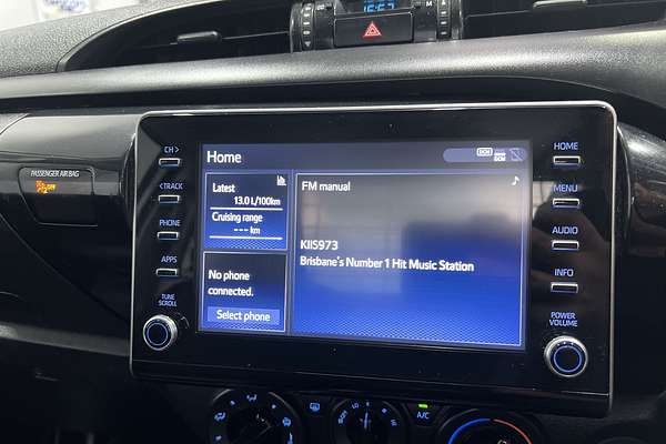 2022 Toyota Hilux Workmate TGN121R Rear Wheel Drive