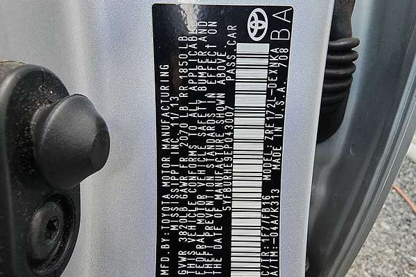 2014 Toyota Corolla LE