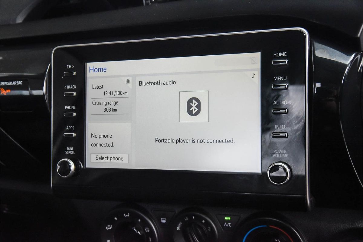 2020 Toyota Hilux Workmate TGN121R Rear Wheel Drive
