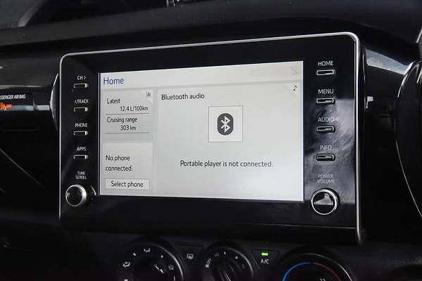 2020 Toyota Hilux Workmate TGN121R Rear Wheel Drive