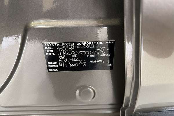 2016 Toyota RAV4 GX ZSA42R