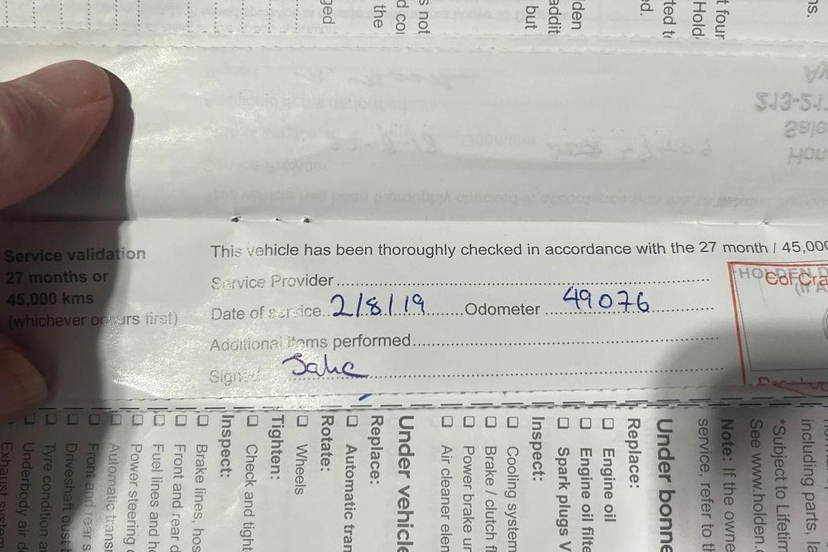 2017 Holden Commodore SV6 VF Series II