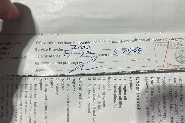 2017 Holden Commodore SV6 VF Series II