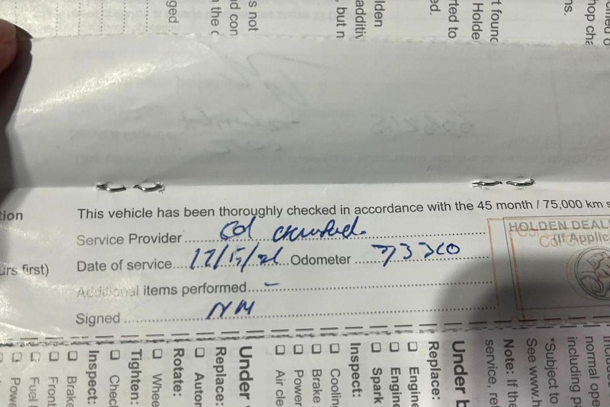 2017 Holden Commodore SV6 VF Series II