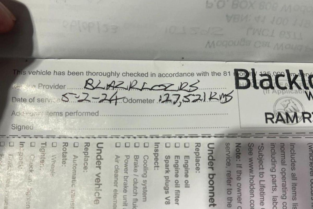 2017 Holden Commodore SV6 VF Series II