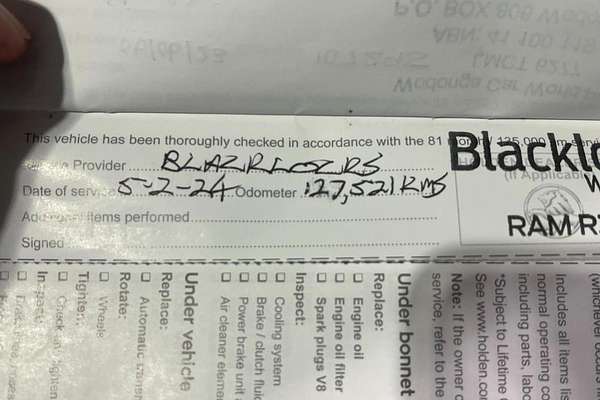 2017 Holden Commodore SV6 VF Series II