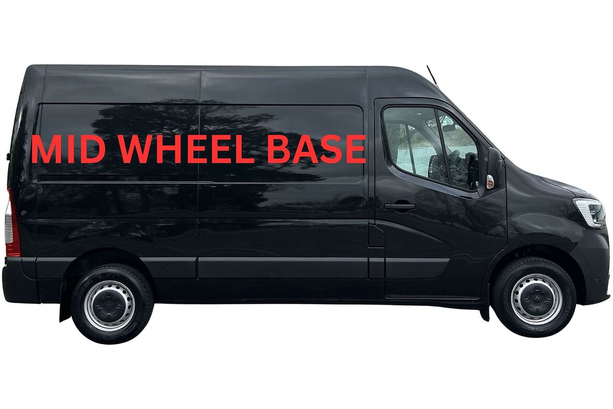 2025 Renault Master Pro 110kW X62 Phase 2 MWB Mid Roof