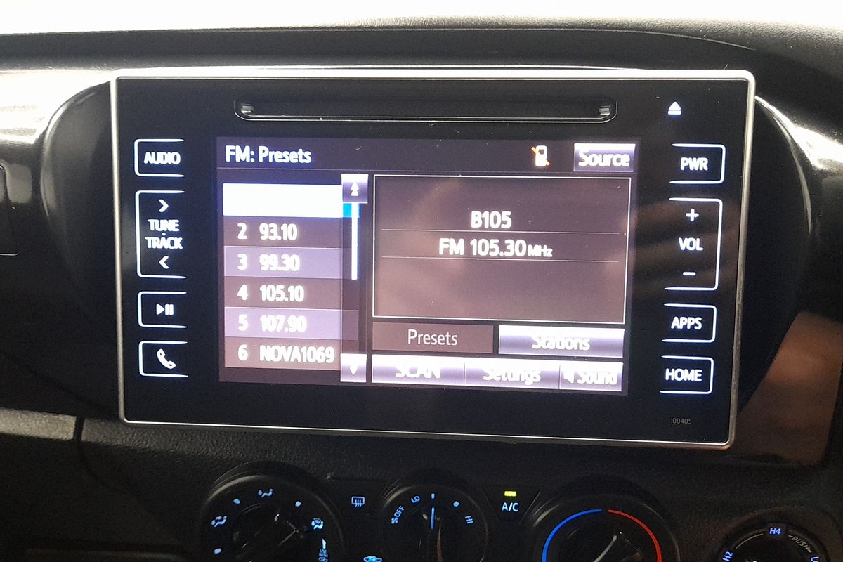 2020 Toyota Hilux SR GUN126R 4X4