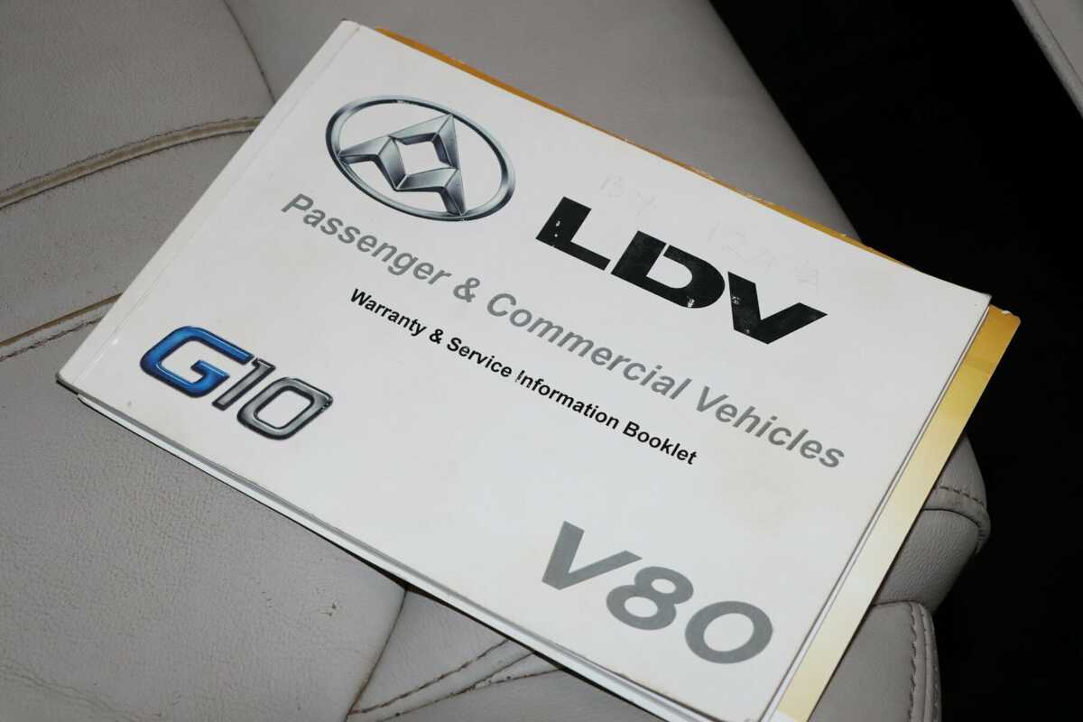 2018 LDV G10 Executive SV7A