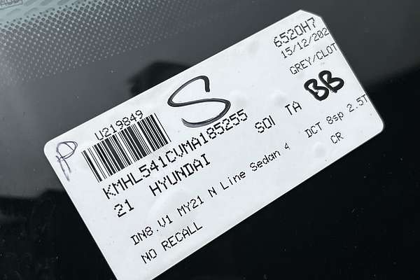 2021 Hyundai Sonata N Line DN8.V1