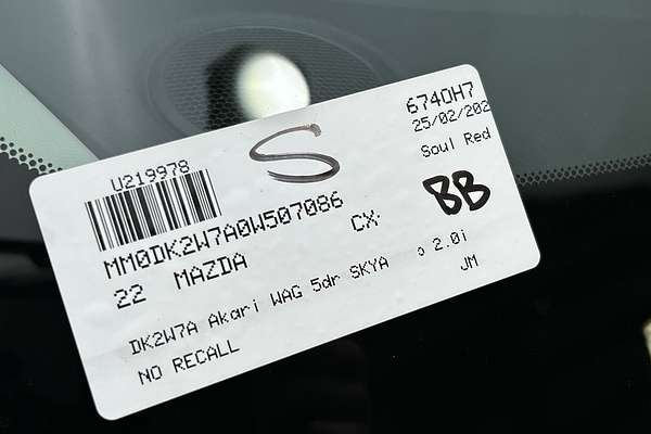 2022 Mazda CX-3 Akari DK