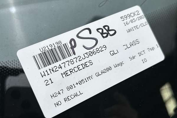 2021 Mercedes-Benz GLA-Class GLA200 H247