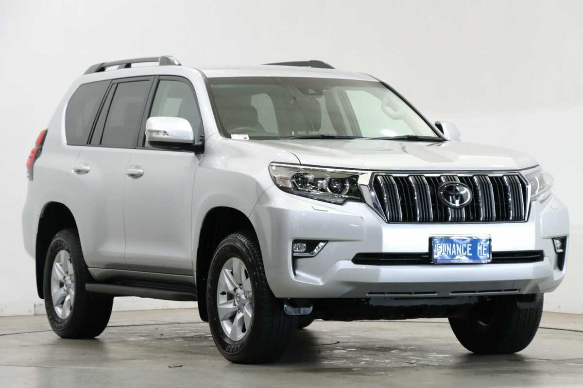 SOLD 2021 Toyota Landcruiser Prado GXL in Silver | Used SUV | Wangara WA