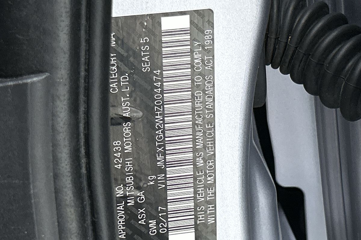 2017 Mitsubishi ASX LS XC