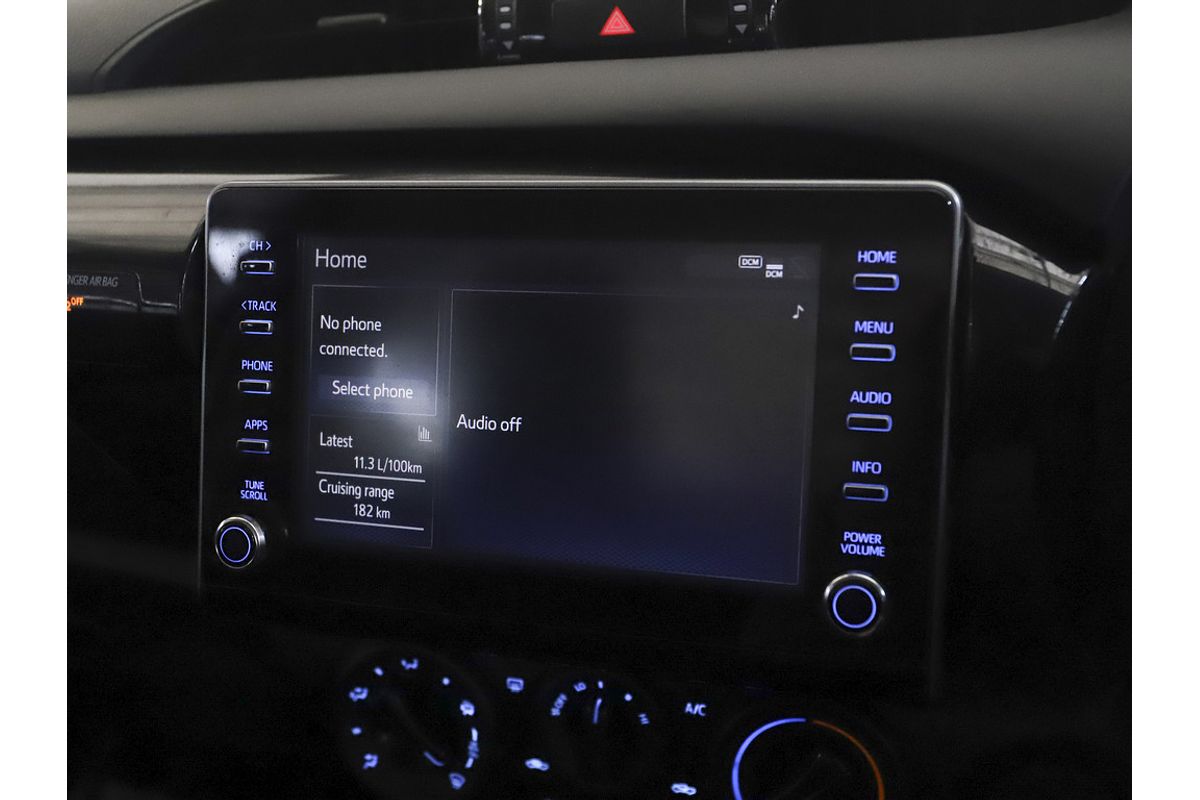 2022 Toyota Hilux Workmate TGN121R Rear Wheel Drive