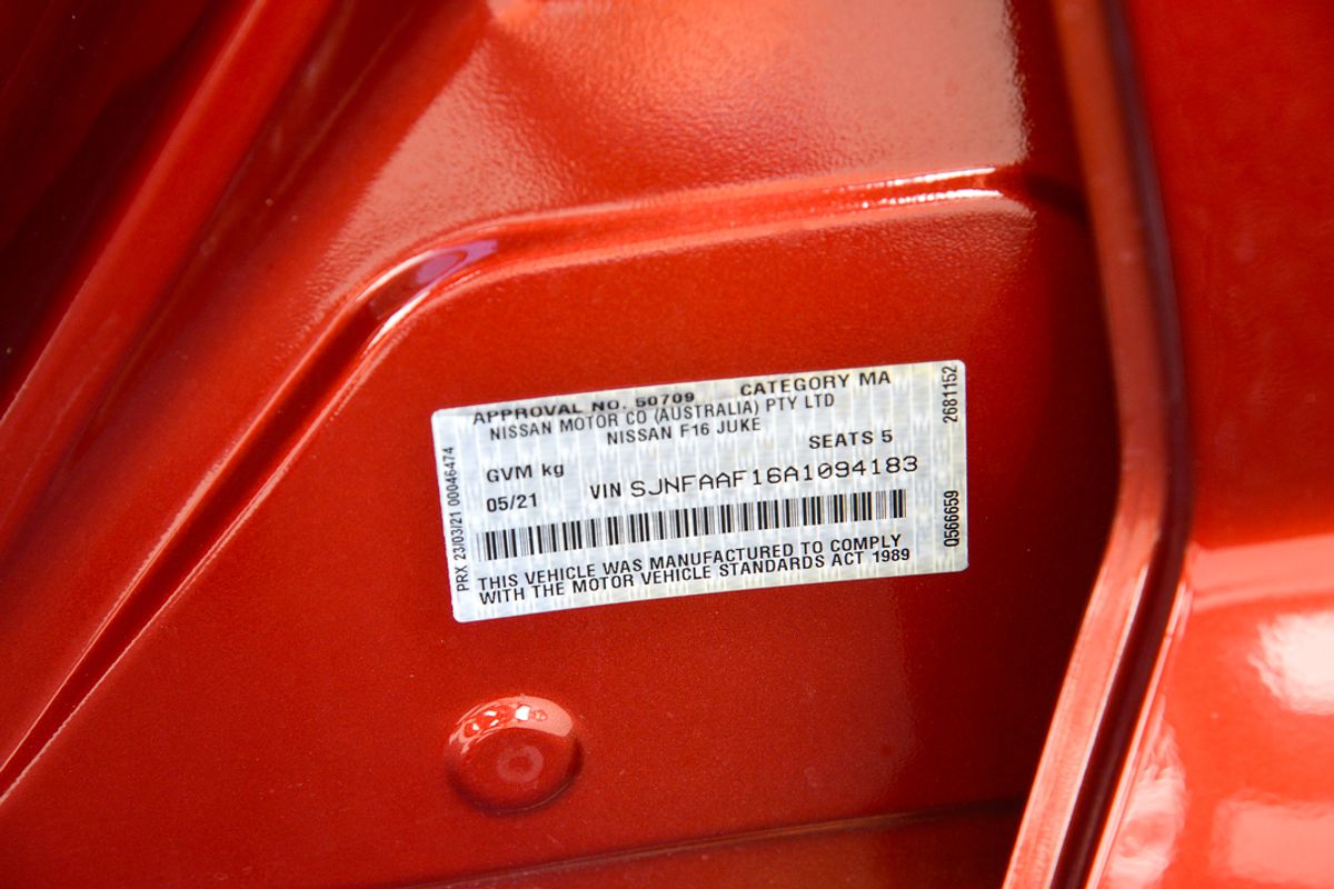 2020 Nissan JUKE Ti F16