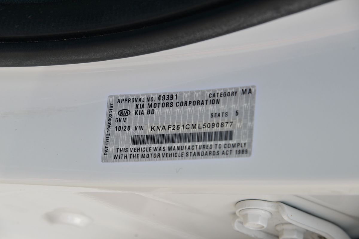 2020 Kia Cerato S BD