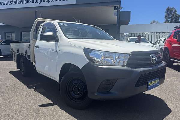 2018 Toyota Hilux Workmate TGN121R Rear Wheel Drive