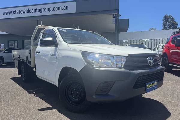 2018 Toyota Hilux Workmate TGN121R Rear Wheel Drive