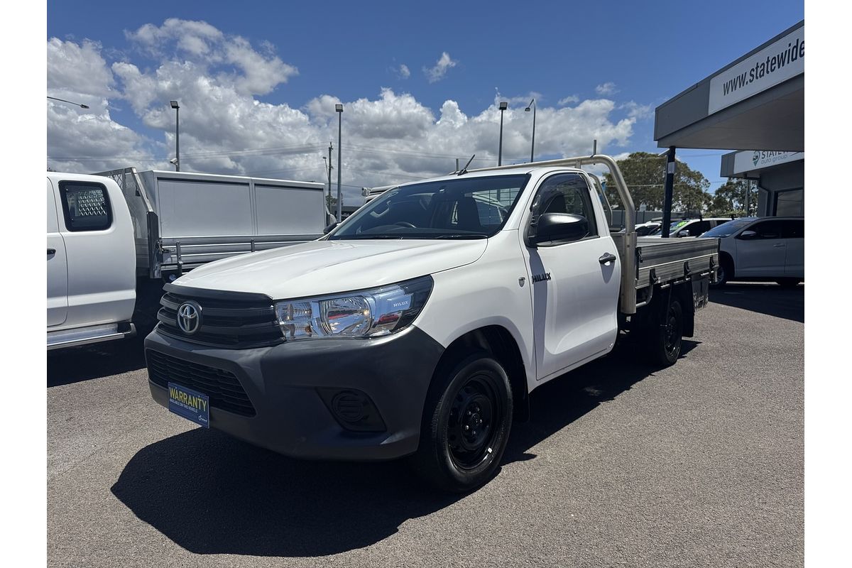 2018 Toyota Hilux Workmate TGN121R Rear Wheel Drive