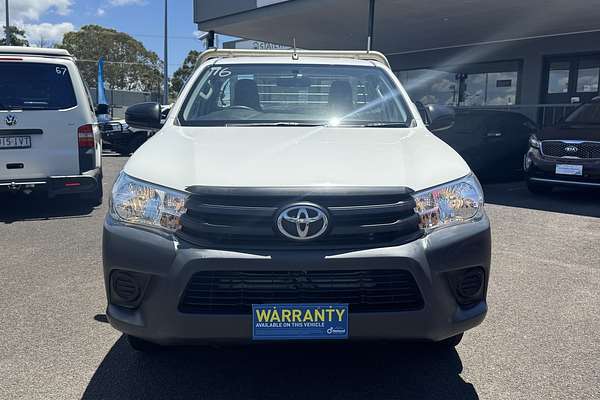 2018 Toyota Hilux Workmate TGN121R Rear Wheel Drive
