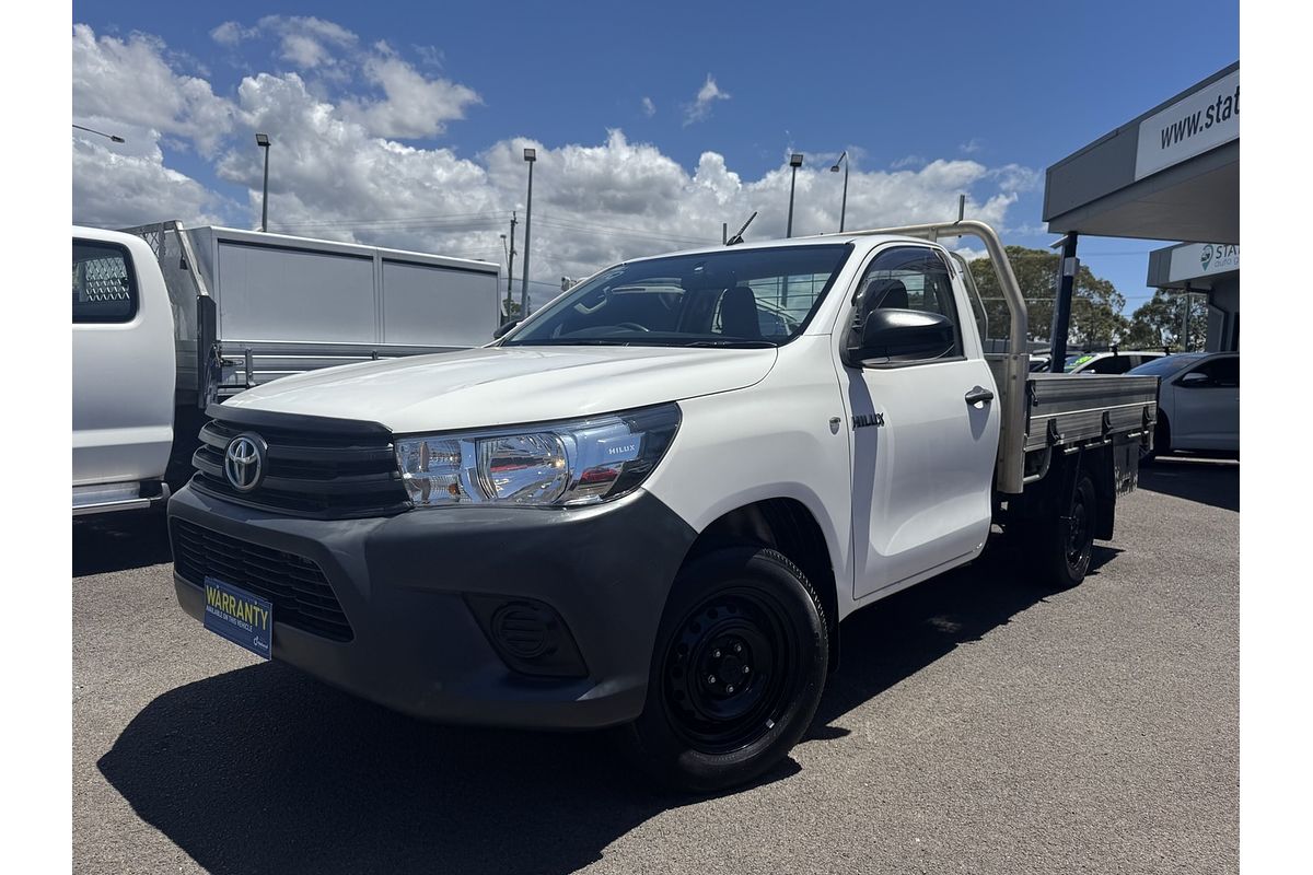 2018 Toyota Hilux Workmate TGN121R Rear Wheel Drive