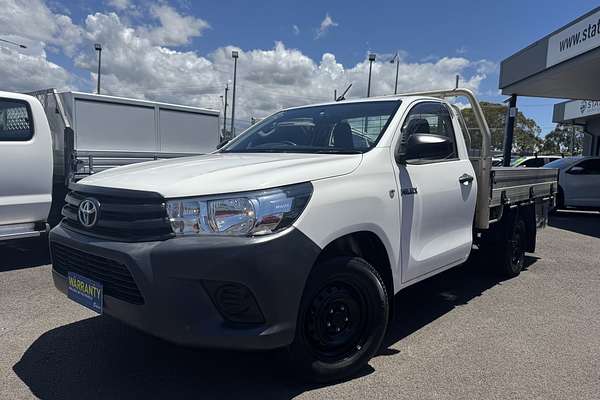 2018 Toyota Hilux Workmate TGN121R Rear Wheel Drive