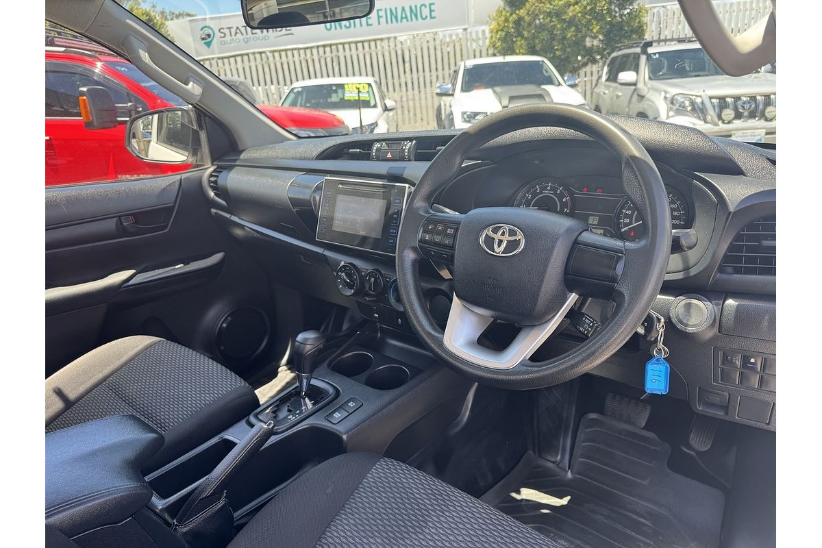 2018 Toyota Hilux Workmate TGN121R Rear Wheel Drive