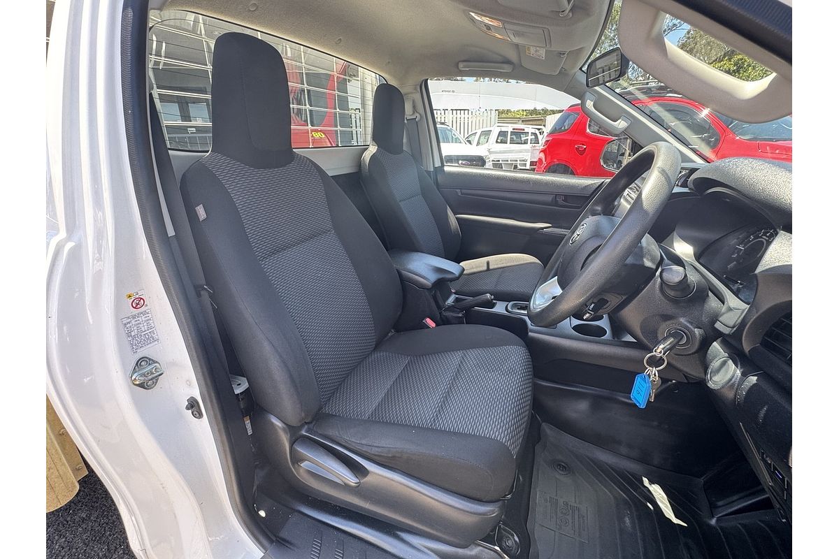 2018 Toyota Hilux Workmate TGN121R Rear Wheel Drive
