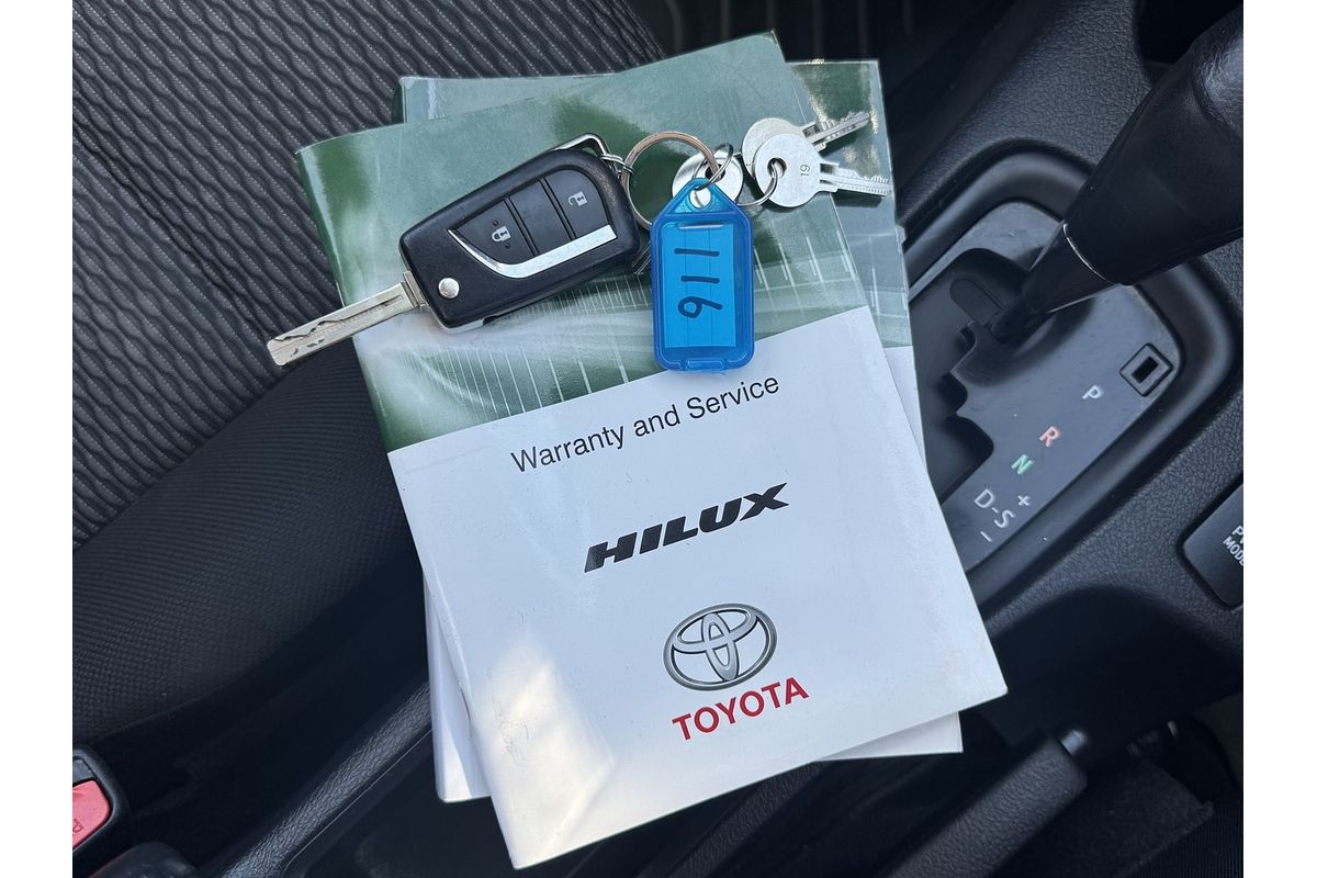 2018 Toyota Hilux Workmate TGN121R Rear Wheel Drive