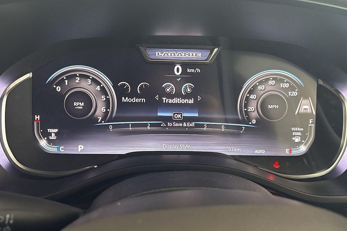 2025 RAM 1500 Laramie Sport Hurricane SO RamBox DT 4X4 SWB