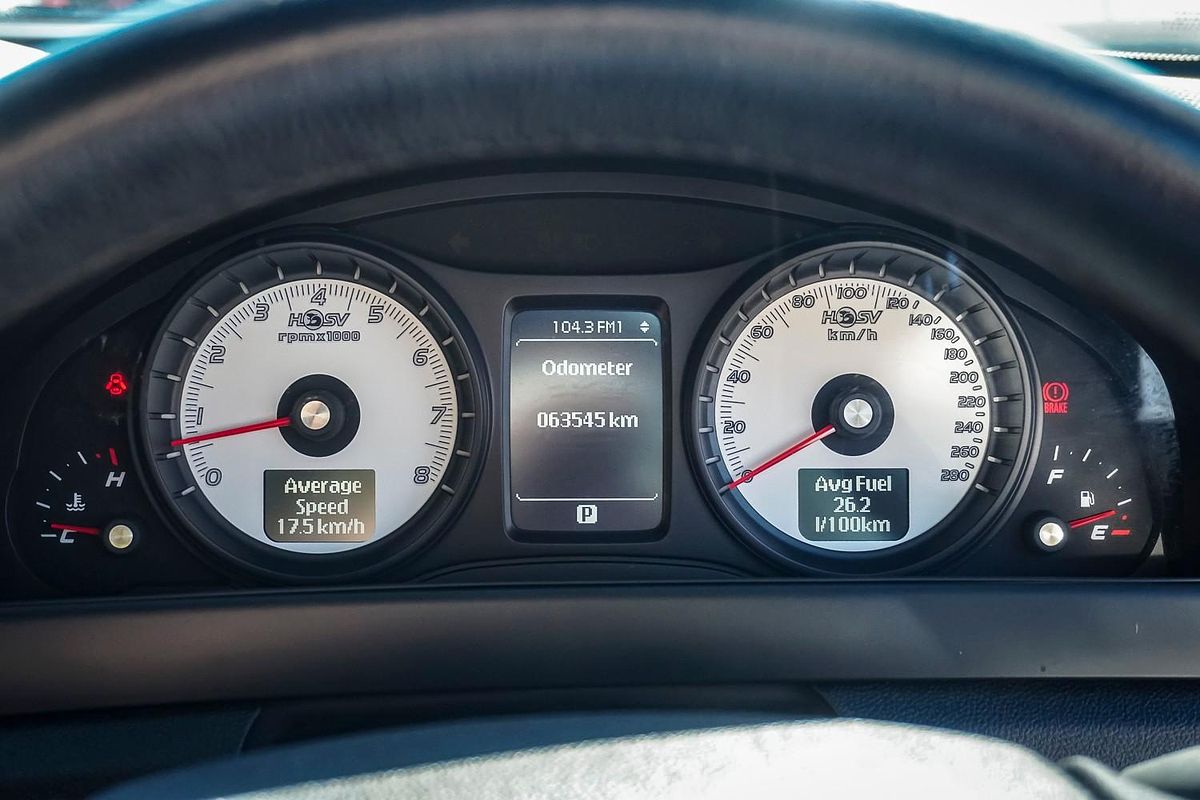 2010 Holden Special Vehicles Maloo R8 E Series 2 Rear Wheel Drive